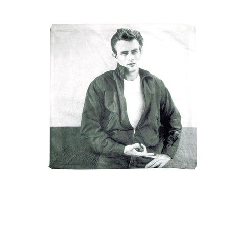 James Dean Retro Printed Square Cushion Cover 43 x 43 cm - Vintage Design - SuperSaverAU - view 1