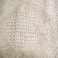 Cotton Knitted Cushion Cover 43 x 43 cm - Hearts & Herringbone Patterns - SuperSaverAU - view 2