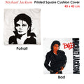 Michael Jackson Retro Printed Cushion Cover 43 x 43 cm - Vintage Design - SuperSaverAU - view 2