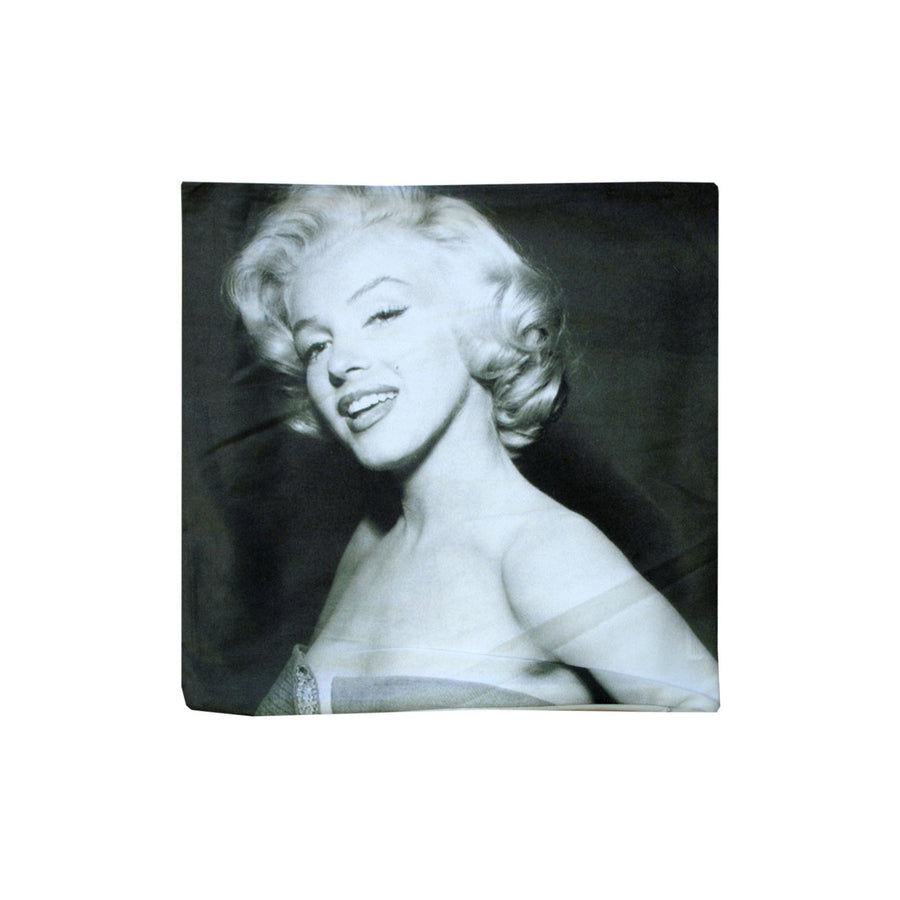 Marilyn Monroe Super Star Cushion Cover 43 x 43 cm - Retro Design, Polyester - SuperSaverAU - view 1