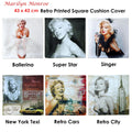 Marilyn Monroe Super Star Cushion Cover 43 x 43 cm - Retro Design, Polyester - SuperSaverAU - view 2