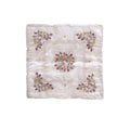 Victoriana Cream Applique Embroidered Cushion Cover 45 x 45 cm - Floral Design - SuperSaverAU - view 1