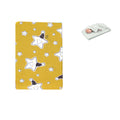 Yellow Star Bassinet Fitted Sheet with Attached Flat Sheet, 40 x 80 + 5 cm - SuperSaverAU - view 1