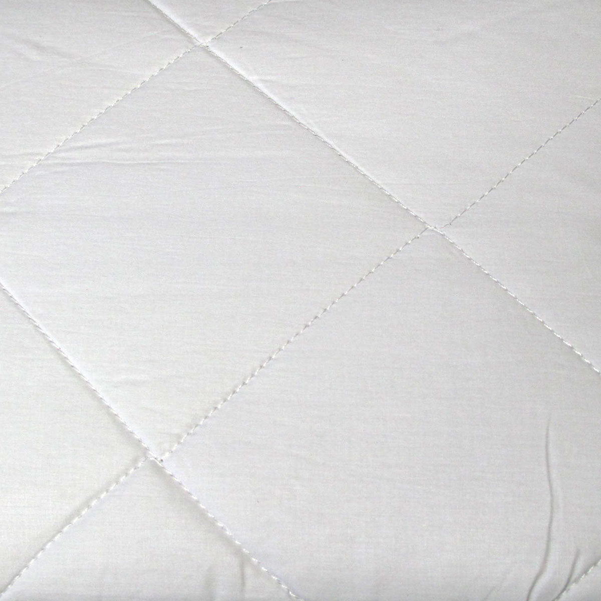 Lightly Quilted Cotton Top Mattress Protector Single 36cm Wall - 91 x 193 cm - SuperSaverAU - view 2