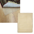 Non-slip Rug Underlay Cream Large 155x223 cm - Durable PVC, Hand Washable - SuperSaverAU - view 1