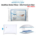 Mediflow Elite Premium Fibre Water Pillow with Adjustable Support - 50 x 70cm