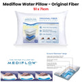 Mediflow Adjustable Waterbase Pillow for Neck Pain Reduction, Standard 51 x 71 cm - SuperSaverAU - view 1