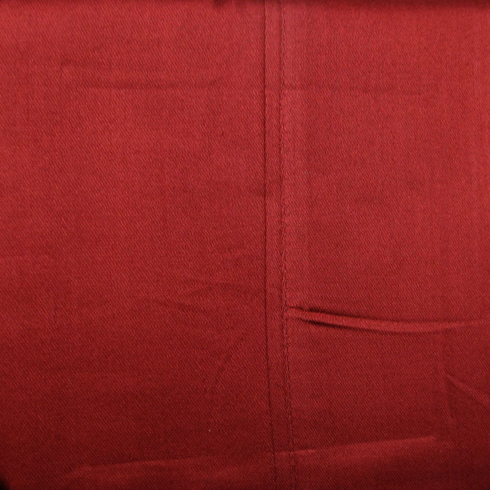 100% Cotton Standard Pillowcases 375TC Burgundy - 2 Pack, Solid Colour Tone