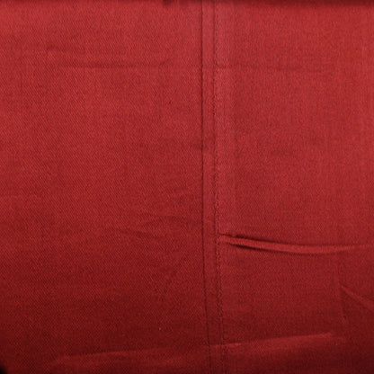 100% Cotton Standard Pillowcases 375TC Burgundy - 2 Pack, Solid Colour Tone