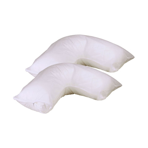 Unique Stain Resistant Fabric Pillow Protectors Set of 2 V Boomerang 67x35x35 cm - SuperSaverAU - view 1