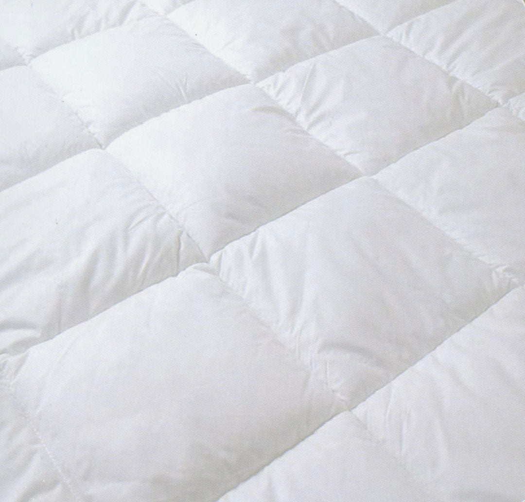 350gsm Quality Airsoft Quilt Queen - 100% Cotton, Dust Mite Resistant, Diamond Quilting - SuperSaverAU - view 1