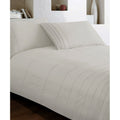 Brooklyn 100% Cotton Quilt Cover Set King - Pintucking Design, 250TC - SuperSaverAU - view 1