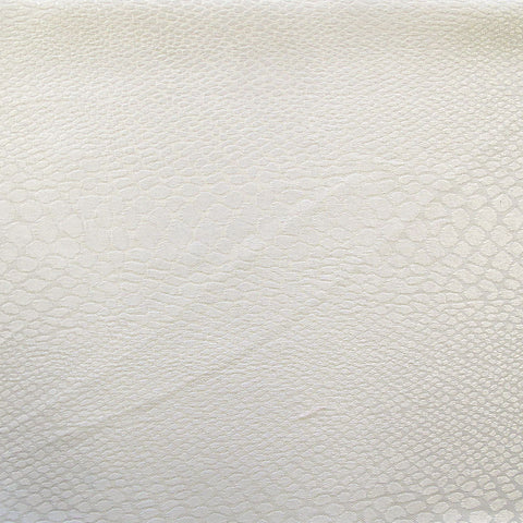 Komodo Ivory Jacquard Tablecloth 135 x 180 cm - Animal Skin Design - SuperSaverAU - view 1