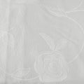 Rosa Ivory Jacquard Tablecloth 135 x 180 cm - Floral Design, Wrinkle Resistant - SuperSaverAU - view 3