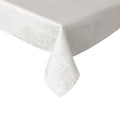 Tuscany Ivory Jacquard Tablecloth 135 x 180 cm - Durable, Wrinkle Resistant - SuperSaverAU - view 1