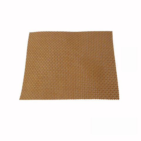 Choice Woven Table Placemats Set of 4 - Oblong 30 cm x 40 cm - Royal Gold - SuperSaverAU - view 1