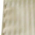Self-striped Cream Satin Jacquard Table Runner 30 x 160cm - Durable Polyester - SuperSaverAU - view 3