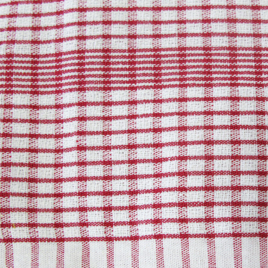 Set of 3 Jumbo Cotton Checkered Tea Towels 60 x 90 cm - Vintage Blue Design - SuperSaverAU - view 1