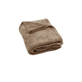 Light Weight Coral Fleece Throw Rug 150x200 cm - Solid Colour, Machine Washable - SuperSaverAU - view 1