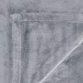 In 2 Linen Plush Velvet Touch Blanket – Silver Double/Queen, 350GSM