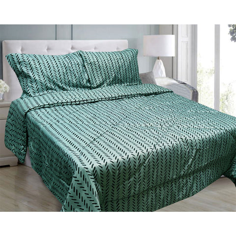 Hotel Living 3 Pce Light Weight Microfiber Comforter Set Queen/King Reversible - SuperSaverAU - view 1