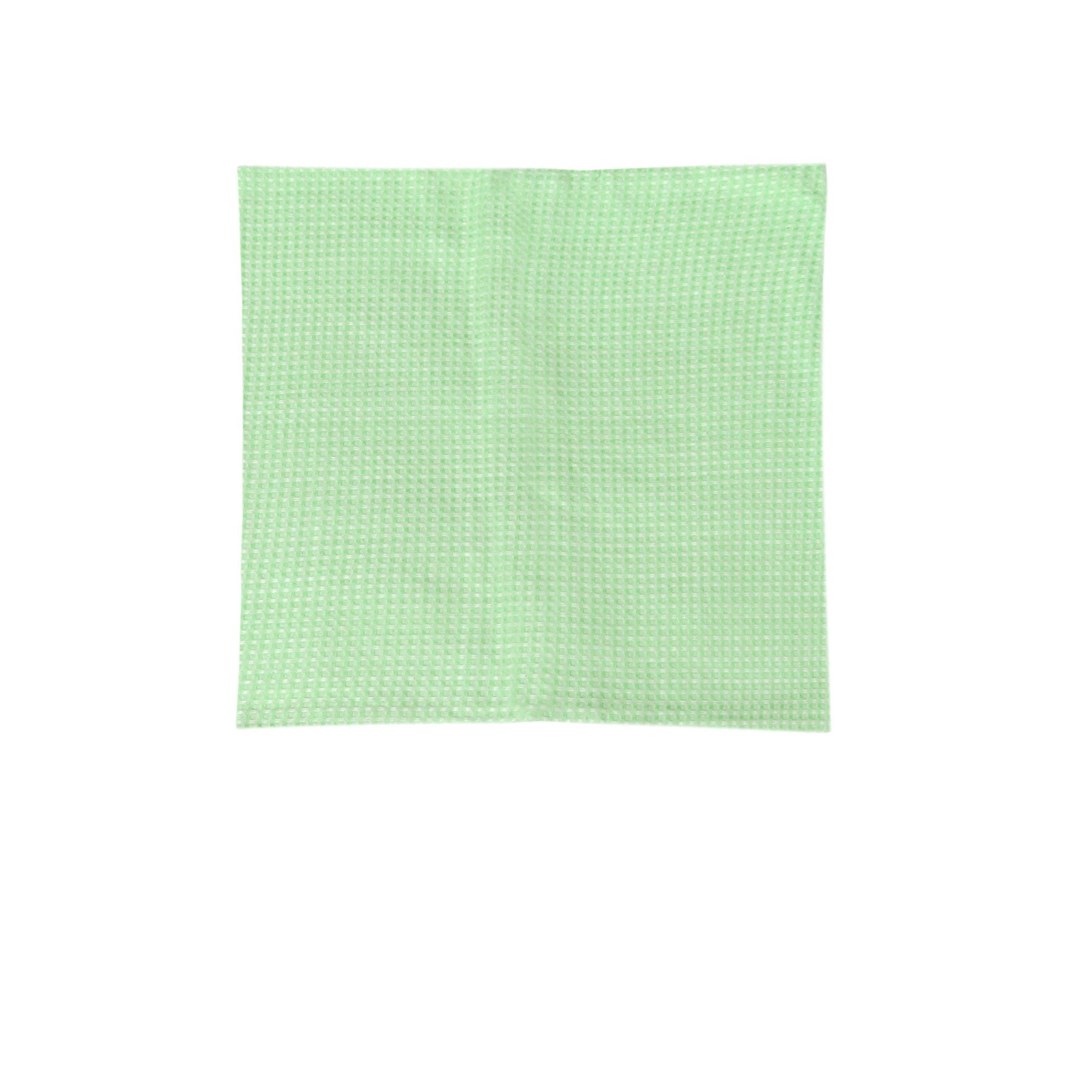 Cotton Waffle Cushion Cover Green 40 x 40 cm - Envelop Closure, Soft Cotton - SuperSaverAU - view 1