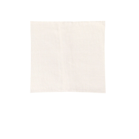 Premium Cotton Waffle Cushion Cover with Envelope Closure - Ivory, 40 x 40cm