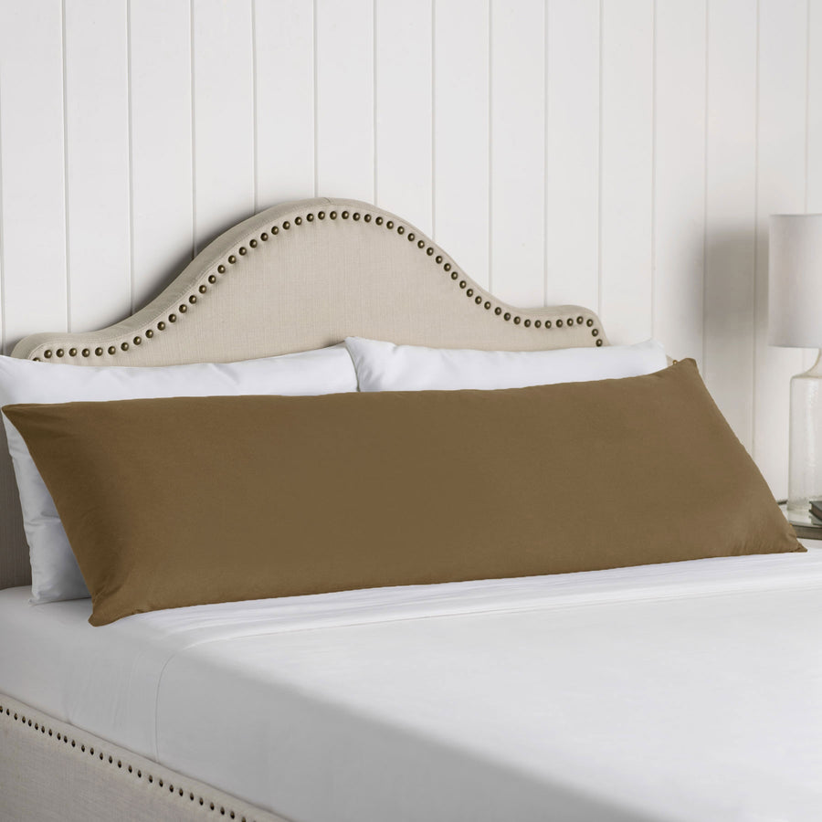 Artex 100% Cotton Body Pillowcase - 48 x 145 cm, Solid Colour, Easy Care - SuperSaverAU - view 1