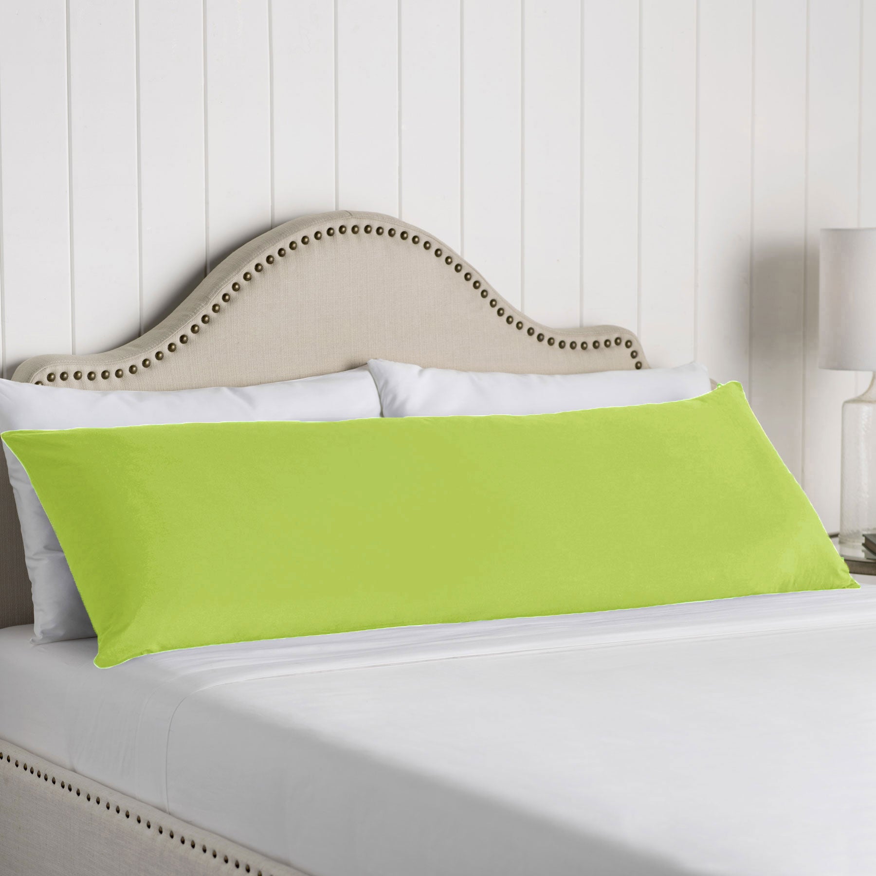 Artex 100% Cotton Body Pillowcase 48 x 145 cm - Solid Pastel Colour Design - SuperSaverAU - view 1