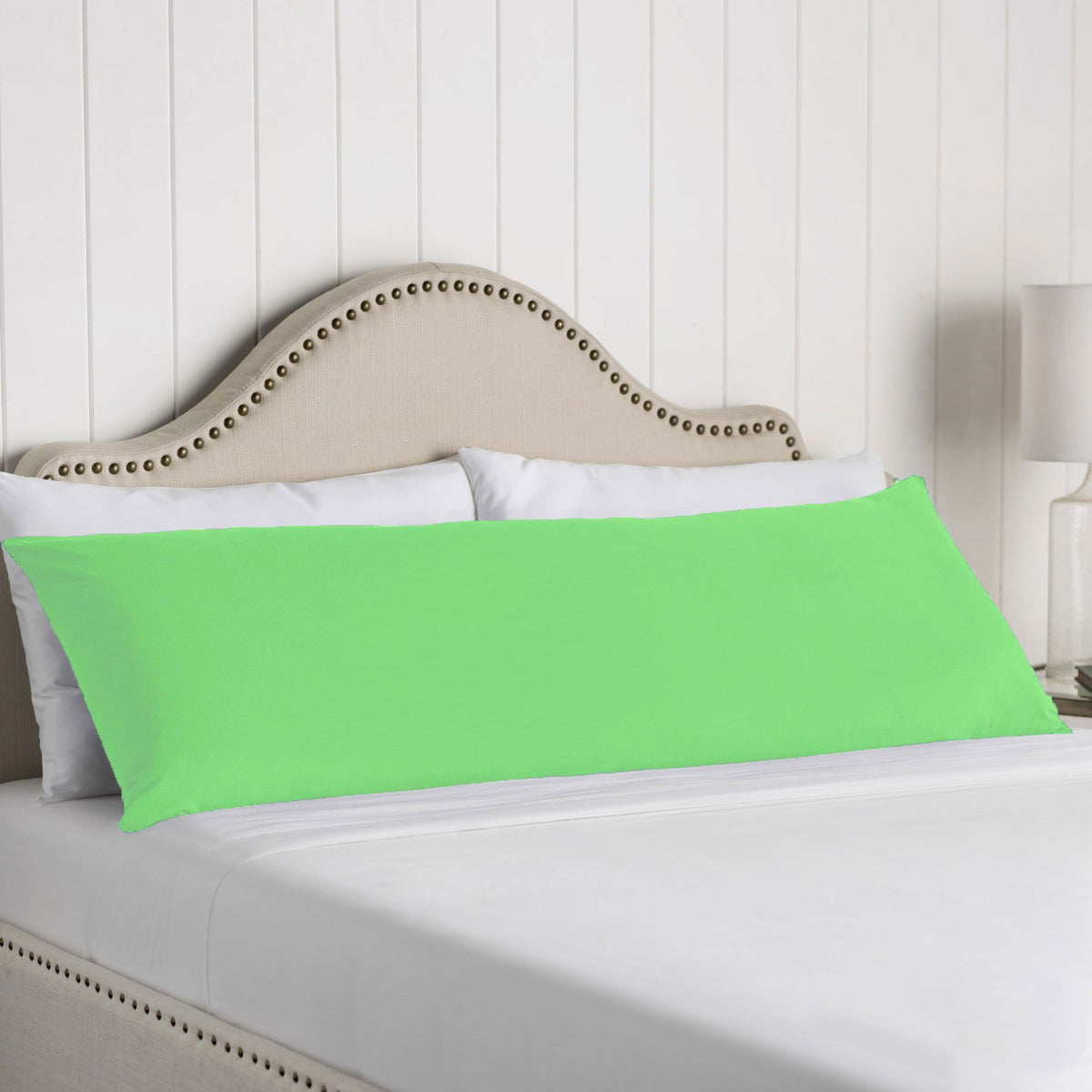 Artex 100% Cotton Body Pillowcase Green 48 x 145 cm - Soft & Easy Care - SuperSaverAU - view 1