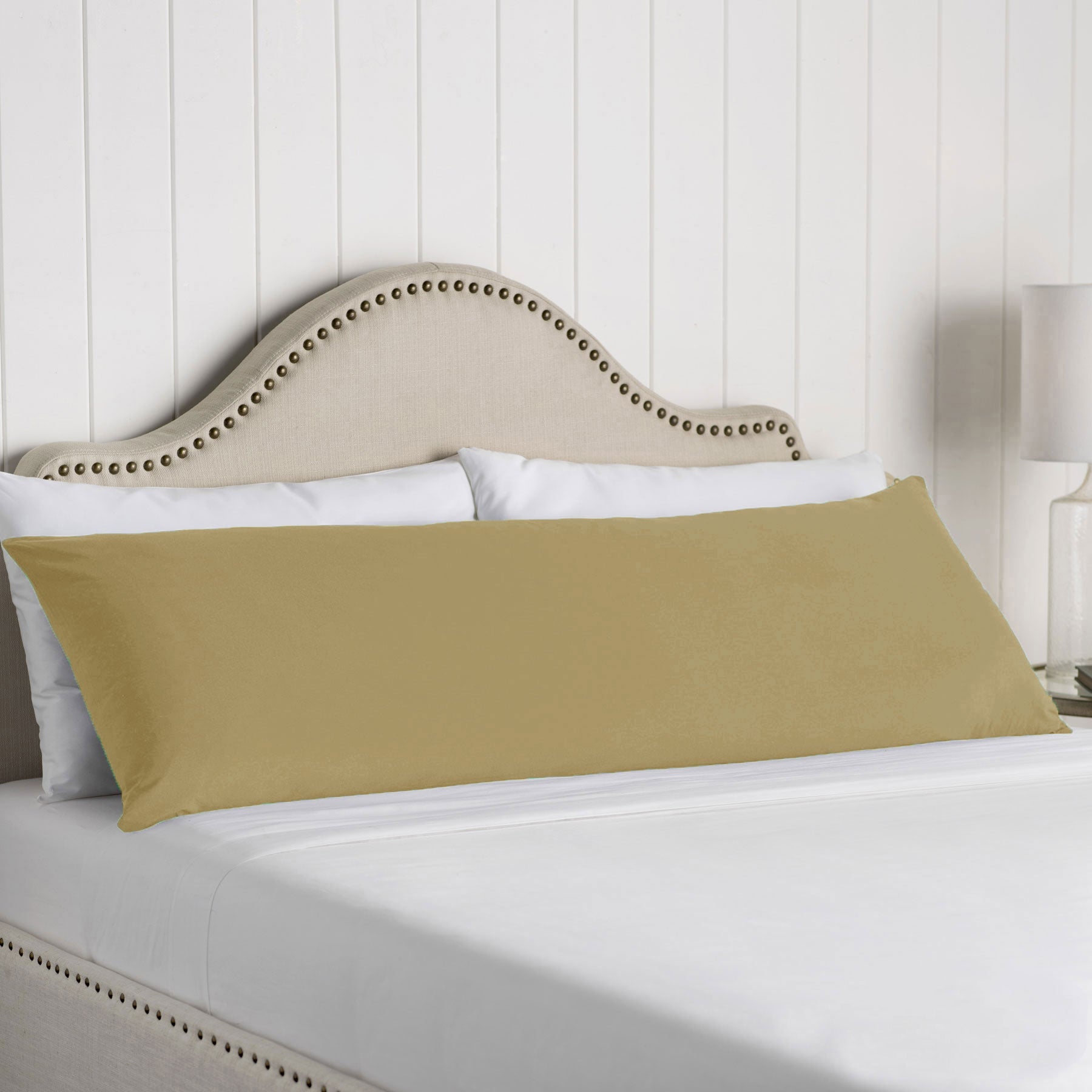 Artex 100% Cotton Body Pillowcase Solid Colour 48 x 145 cm Nature Collection - SuperSaverAU - view 1