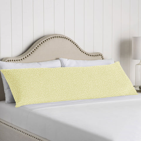 Artex 100% Cotton Body Pillowcase 48 x 145 cm - Solid Pastel Colour Design - SuperSaverAU - view 1