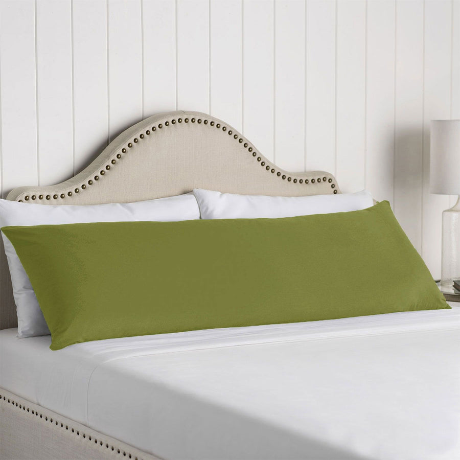 Artex 100% Cotton Body Pillowcase 48 x 145 cm - Soft Solid Pastel Design - SuperSaverAU - view 1