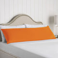 Artex 100% Cotton Body Pillowcase Orange 48 x 145 cm - Soft & Easy Care - SuperSaverAU - view 1