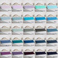 Artex Cotton Body Pillowcase - Purple, 48 x 145cm