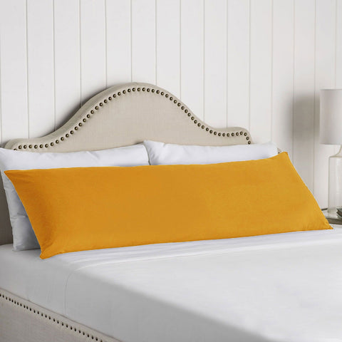 Artex 100% Cotton Body Pillowcase 48 x 145 cm - Solid Colour Pastel Design - SuperSaverAU - view 1