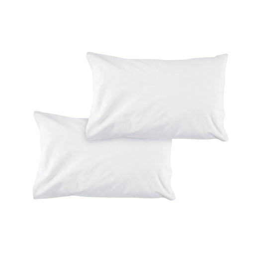 Solid Colour Microfiber Standard Pillowcases 48x73cmx15cm Flap - Soft & Durable