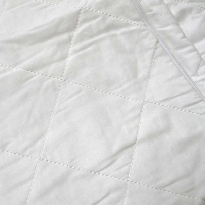 Artex Lightly Quilted Cotton Standard Pillow Protectors 48 x 74 cm - Set of 2