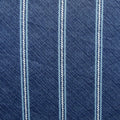 300TC Brian Navy Striped Reversible Cotton Quilt Cover Set Queen - SuperSaverAU - view 3