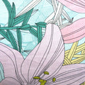 300TC Lily Flowers Multi Reversible Cotton Floral Quilt Cover Set Queen - SuperSaverAU - view 3