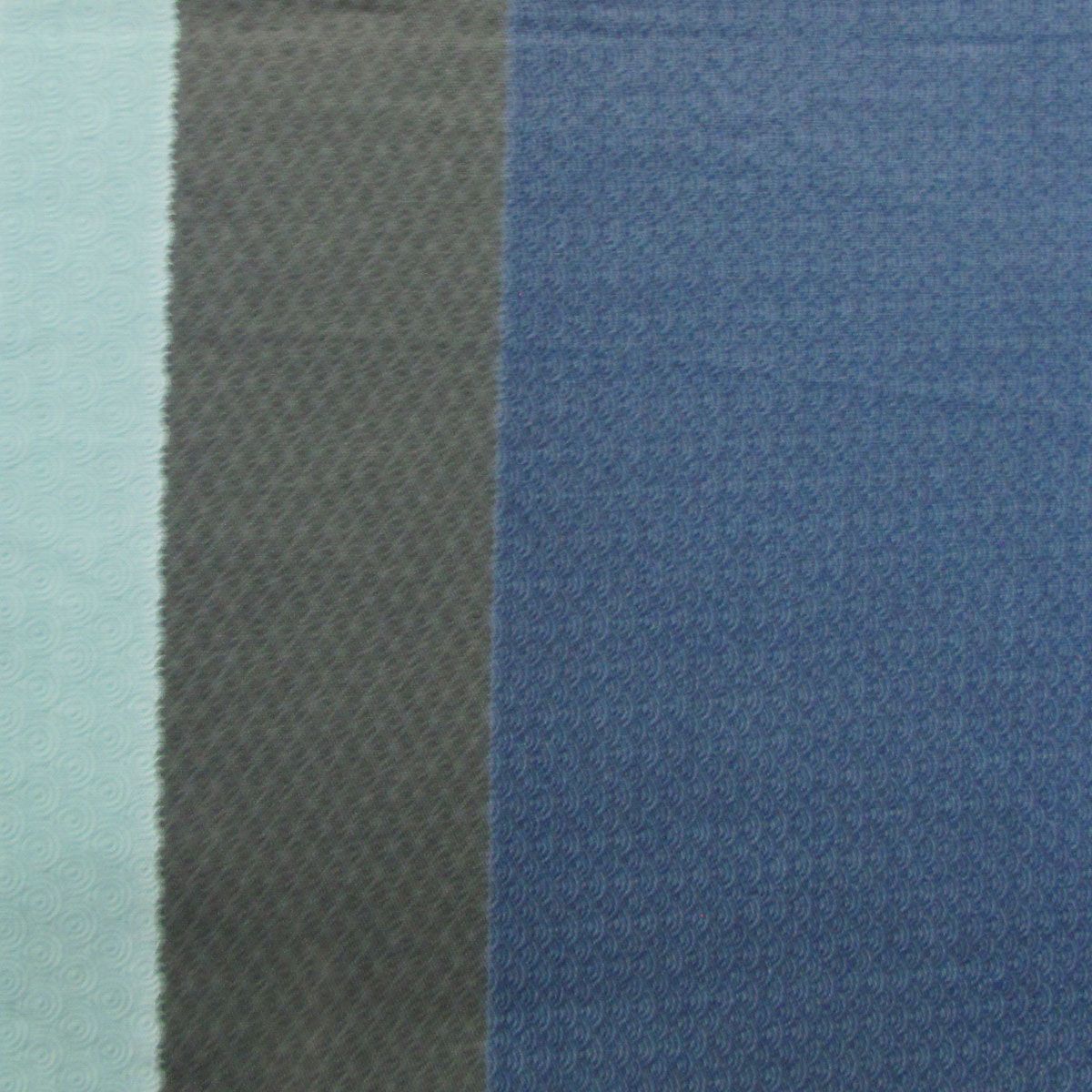 300TC Simon Teal Reversible Cotton Stripes Quilt Cover Set Queen - SuperSaverAU - view 3