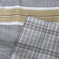 Theodore Grey Reversible Cotton Quilt Cover Set King - 300TC, Stripes Design - SuperSaverAU - view 2