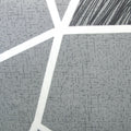 Artex Bentley Grey Quilt Cover Set Double - Geometric Reversible Microfiber - SuperSaverAU - view 3
