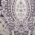 Elizabeth 250TC Cotton Reversible Quilt Cover Set Queen - Damask Design, Mauve - SuperSaverAU - view 2