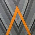 Artex Hayden Orange Quilt Cover Set Geometric Reversible Microfiber Single - SuperSaverAU - view 3