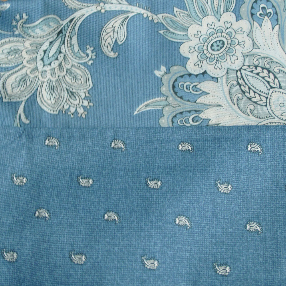 Oliver Cotton Reversible Quilt Cover Set 250TC Floral Print Queen - SuperSaverAU - view 4