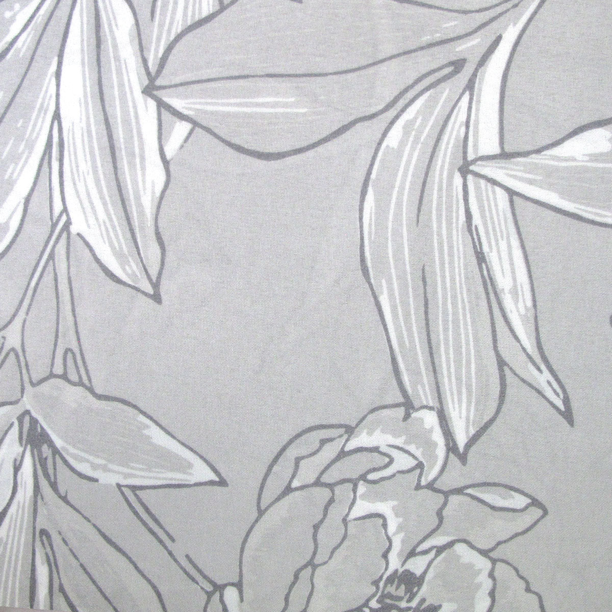 Artex Silver Peony Floral Printed Microfiber Quilt Cover Set Queen - SuperSaverAU - view 2