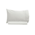 Artex 250TC 100% Cotton Sheet Set Single - Off White, Solid Colour Design - SuperSaverAU - view 1