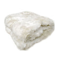 Radisson Snow Fox Luxury Faux Fur Throw Rug 127 x 152 cm - Machine Washable - SuperSaverAU - view 1