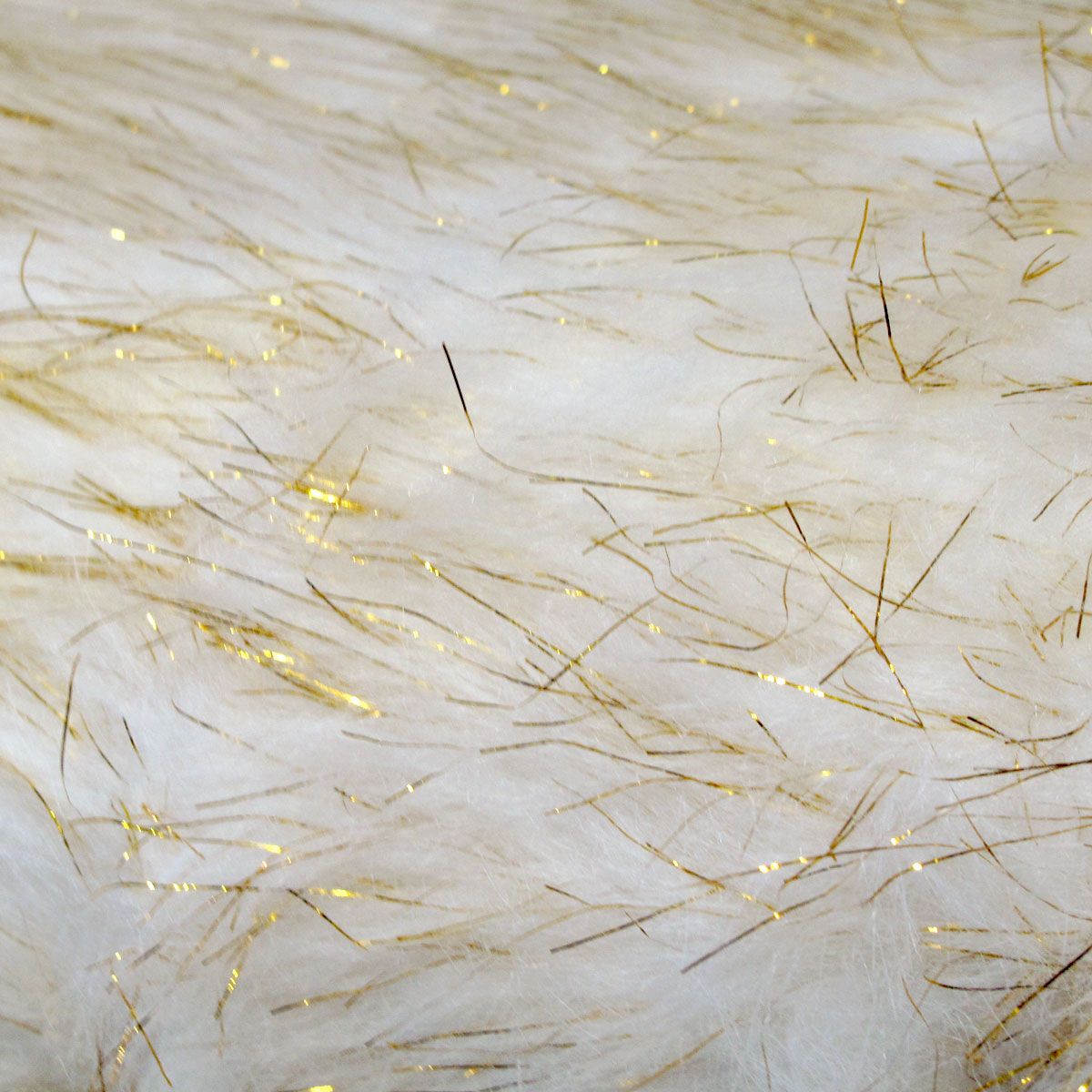 Camille Gold Cream Faux Fur Throw Rug 127 x 152 cm - SuperSaverAU - view 3